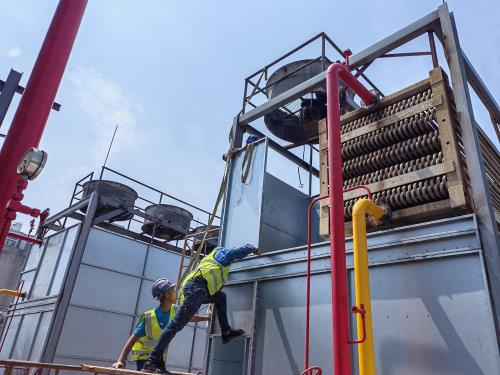 冷卻塔多雨時節如何維護