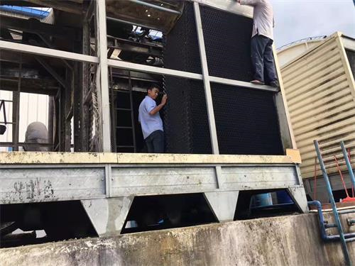 分享冷卻塔堵漏方法,冷卻塔填料生產廠家